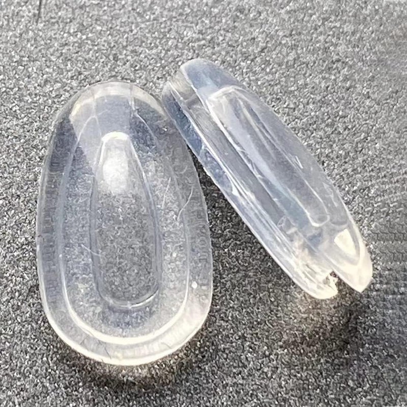 Eazean Replacement Nose Pads for Oakley Eyeglasses/Sunglasses, 5 Pairs Clear Silicone Nose Pieces Guards - Image 3